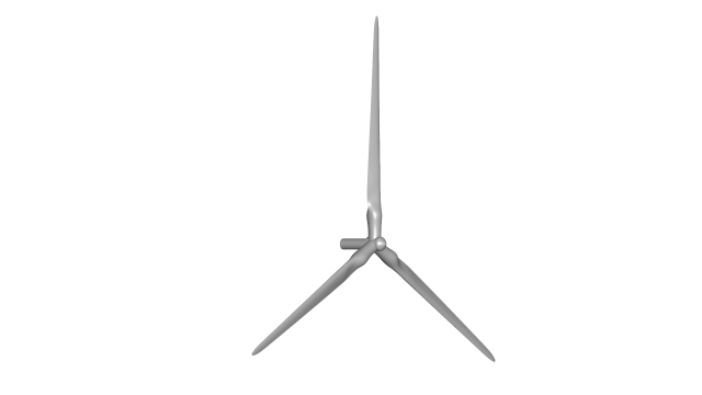 wind turbine Modelo 3D .c4d .max .obj .3ds .fbx .stl .blend 