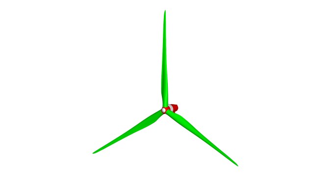 derect drive wind turbine Modèle 3D .c4d .max .obj .3ds .fbx .stl .blend 