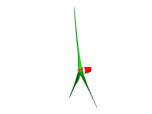 derect drive wind turbine 3D Model