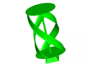 turbina wiatrowa Model 3D
