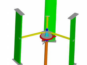 wind turbine 3D 모델
