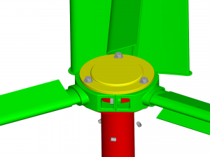 wind turbine 3D Model