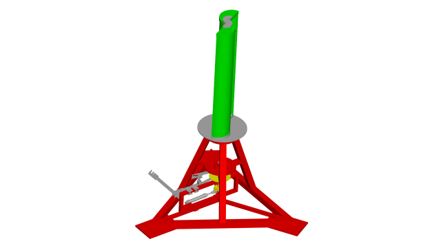 wind turbine Model 3D .c4d .max .obj .3ds .fbx .stl .blend 