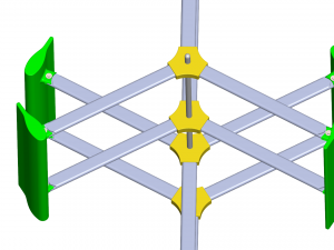 wind turbine 3D Model