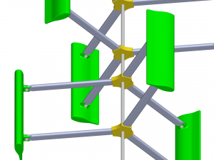 wind turbine 3D Model