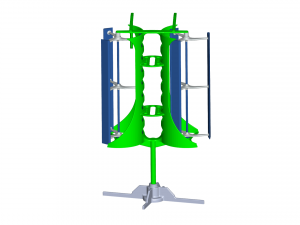 vertical axis wind turbine 3D Model