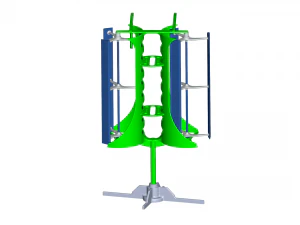 turbina wiatrowa o osi pionowej Model 3D