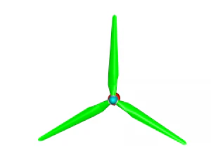 &eacute;olienne Modèle 3D