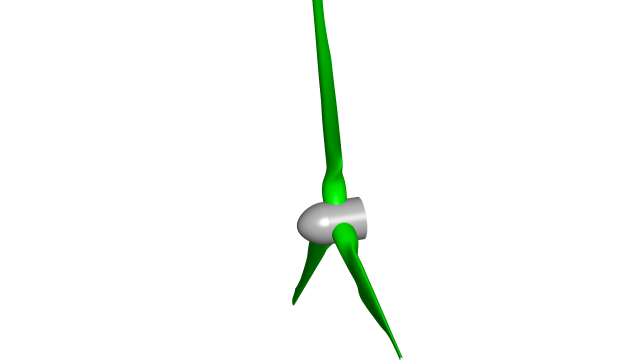 wind turbine Modelo 3D .c4d .max .obj .3ds .fbx .stl .blend 