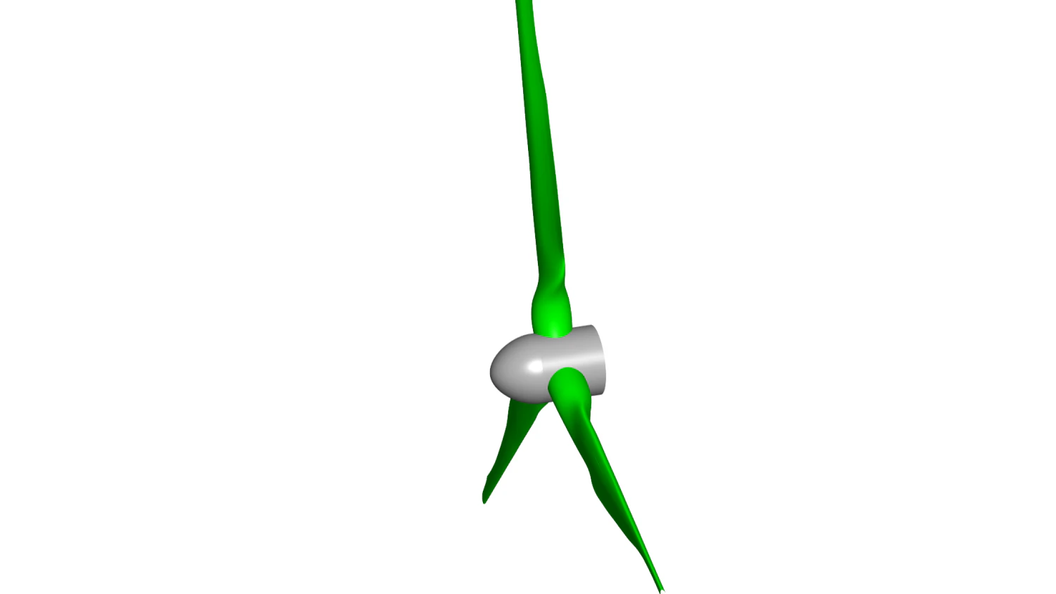 wind turbine 3D Model .c4d .max .obj .3ds .fbx .stl .blend 