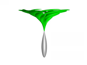 turbina wiatrowa Model 3D