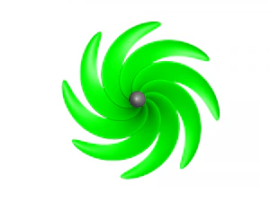 turbina e&oacute;lica Modelo 3D