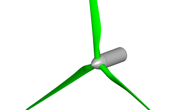 wind turbine Modelo 3D .c4d .max .obj .3ds .fbx .stl .blend 