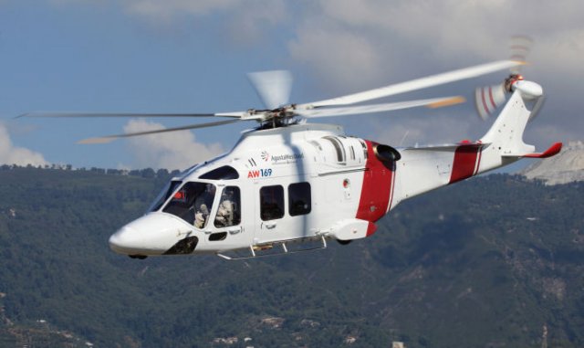 Agusta Westland AW169 3D Model .c4d .max .obj .3ds .fbx .stl .blend 