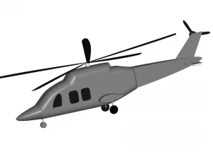 Agusta Westland AW169 3D Model