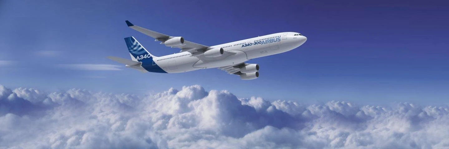 Airbus a340-300 3D Model .c4d .max .obj .3ds .fbx .stl .blend