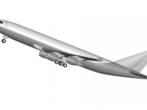Airbus a340-300 Modelo 3D