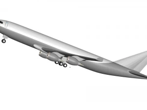 Airbus a340-300 3D Model