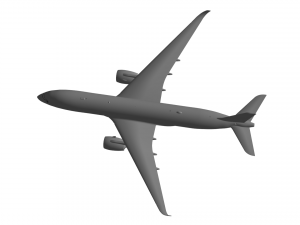 Airbus A350 Model 3D