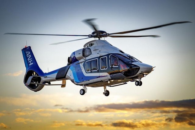 Airbus h160 helicopter 3D 模型 .c4d .max .obj .3ds .fbx .stl .blend 