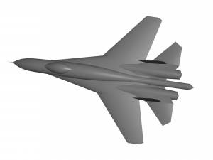 Sukhoi su 30mki Multirole Fighter Aircraft 3D-Modell