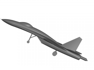 Sukhoi su 30mki Multirole Fighter Aircraft 3D-Modell