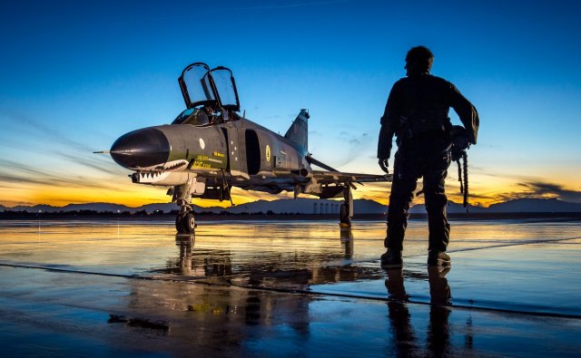 Air Force F-4 Phantom Modelo 3D .c4d .max .obj .3ds .fbx .stl .blend 