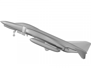 Air Force F-4 Phantom Modelo 3D