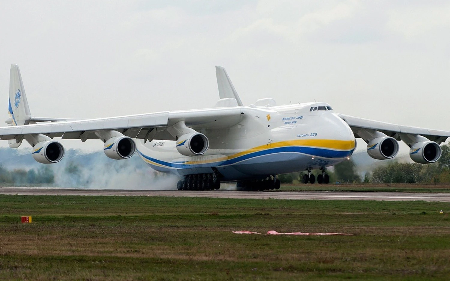 Antonov 225 Air Plane 3D Model .c4d .max .obj .3ds .fbx .stl .blend