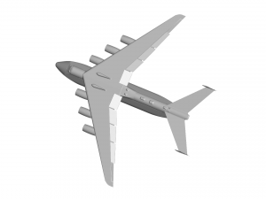 Antonov 225 Air Plane 3D Model