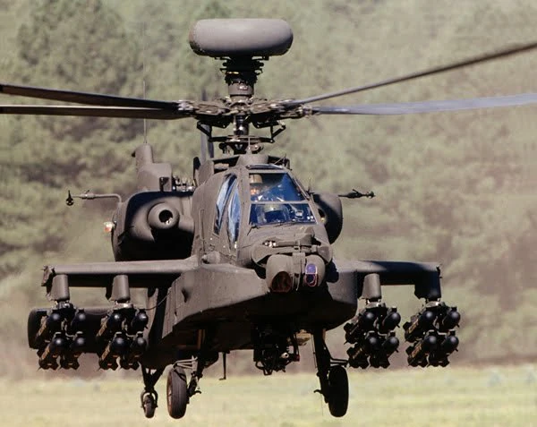 Boeing AH-64 Apache 3D Model .c4d .max .obj .3ds .fbx .stl .blend 