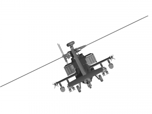 Boeing AH-64 Apache Modelo 3D