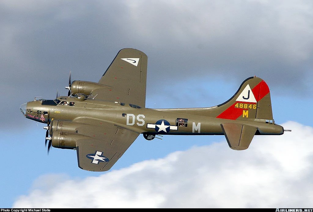 Boeing B-17G Flying Fortress 3D Model .c4d .max .obj .3ds .fbx .stl .blend 