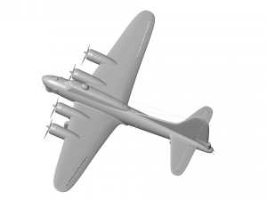 Boeing B-17G Flying Fortress Model 3D