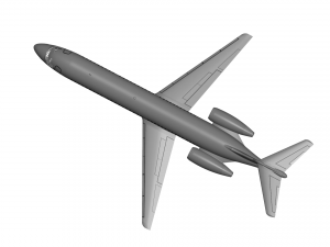 Boeing 717-200 3D Model