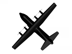 C-130 Hercules 3D Model