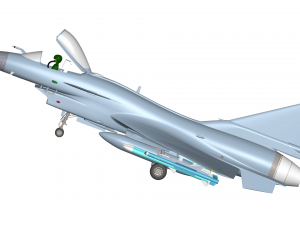 Chengdu J-10 3D Model