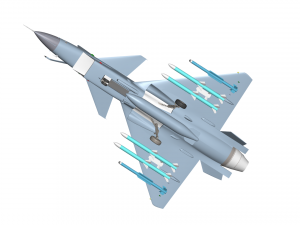 Chengdu J-10 3D Model