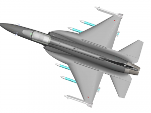 Air Force Chengdu JF-17 3D Model