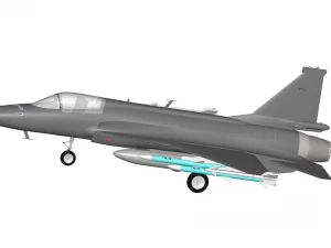 Air Force Chengdu JF-17 3D Model
