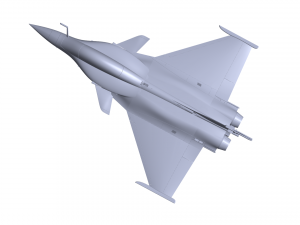 Dassault Rafale Aircraft Modello 3D