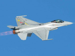 Sok&oacute;ł bojowy F-16 Model 3D