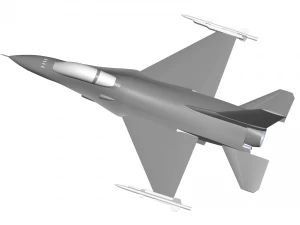 F-16 Fighting Falcon 3D Model