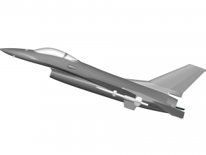 F-16 Fighting Falcon Model 3D