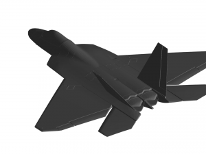 Lockheed Martin F-22 Raptor 3D Model
