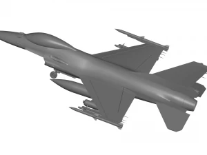 F-16 Fighting Falcon 3D Model