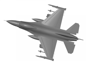 F-16 Fighting Falcon 3D Модель