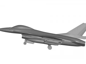 F-16 Fighting Falcon 3D Model