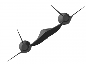 Lockheed SR-71A Blackbird Modello 3D