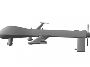 MQ-1B Predator 3D Model